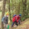 Shaun Pennycook and Ross Beever hunting truffles