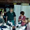 Clive Shirley (partially obscured), Sucheta Joshee, Shaun Pennycook, Paula Wilki